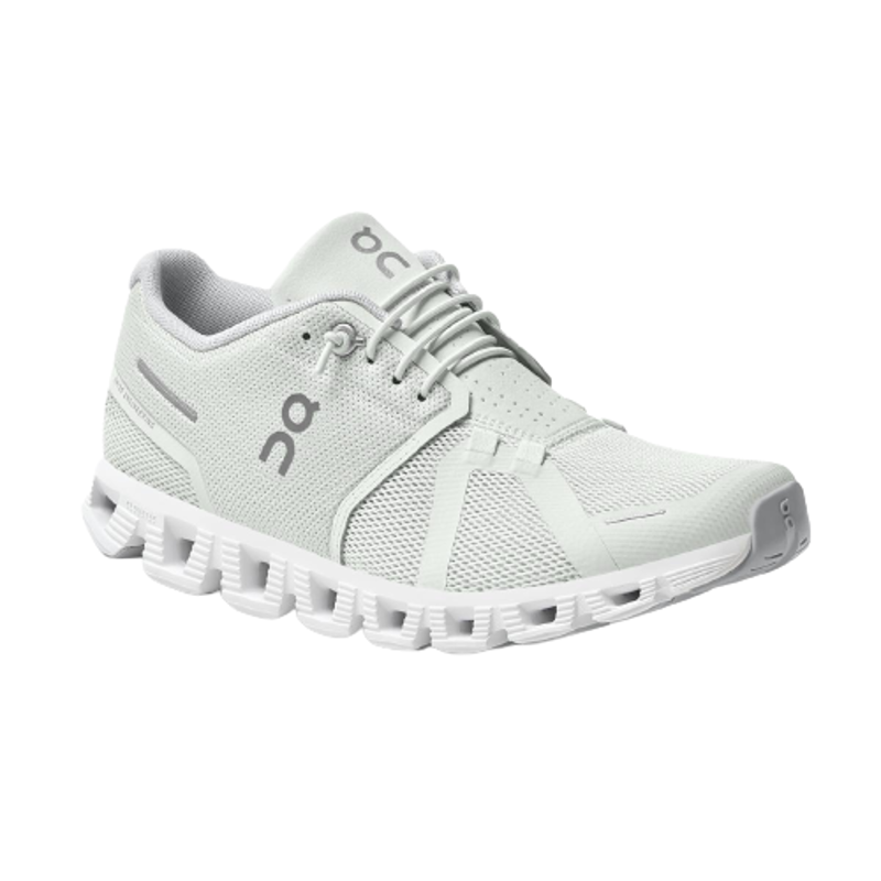 On Cloud 5 Women's Undyed-White Shoes in White-2